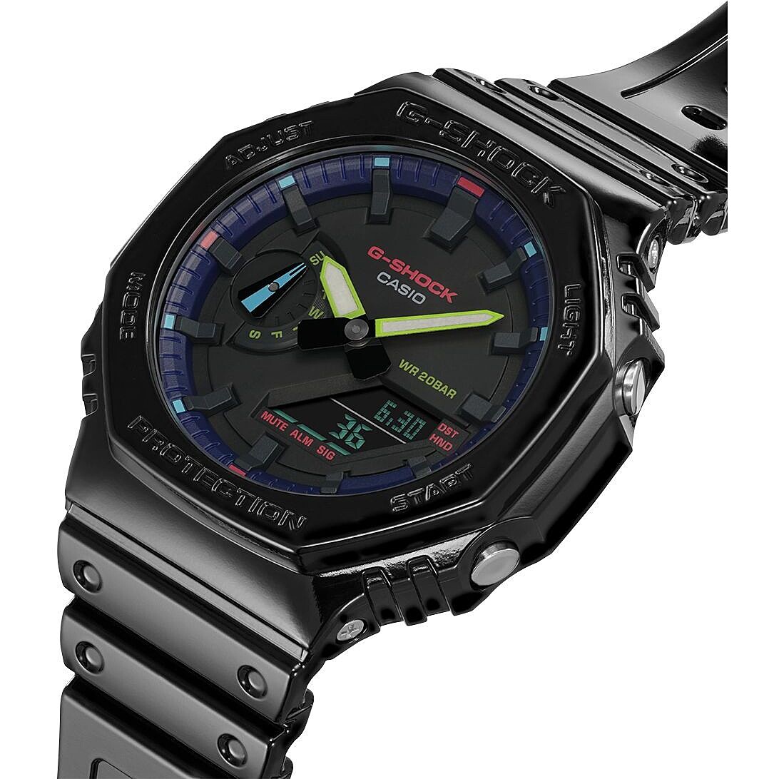 watch multifunction man G-Shock GA-2100RGB-1AER