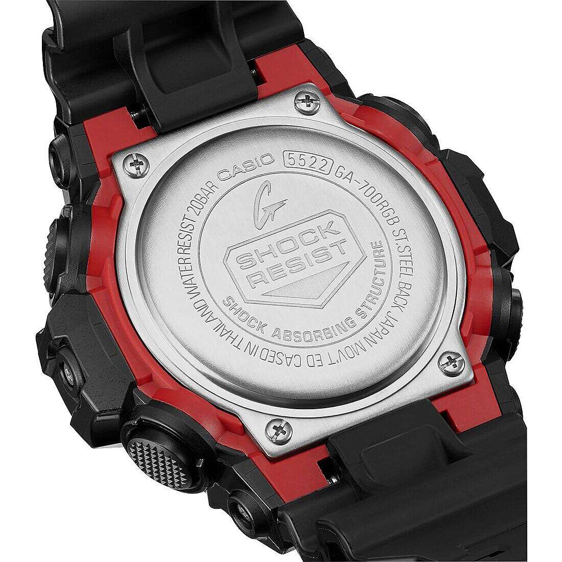 watch multifunction man G-Shock GA-700RGB-1AER