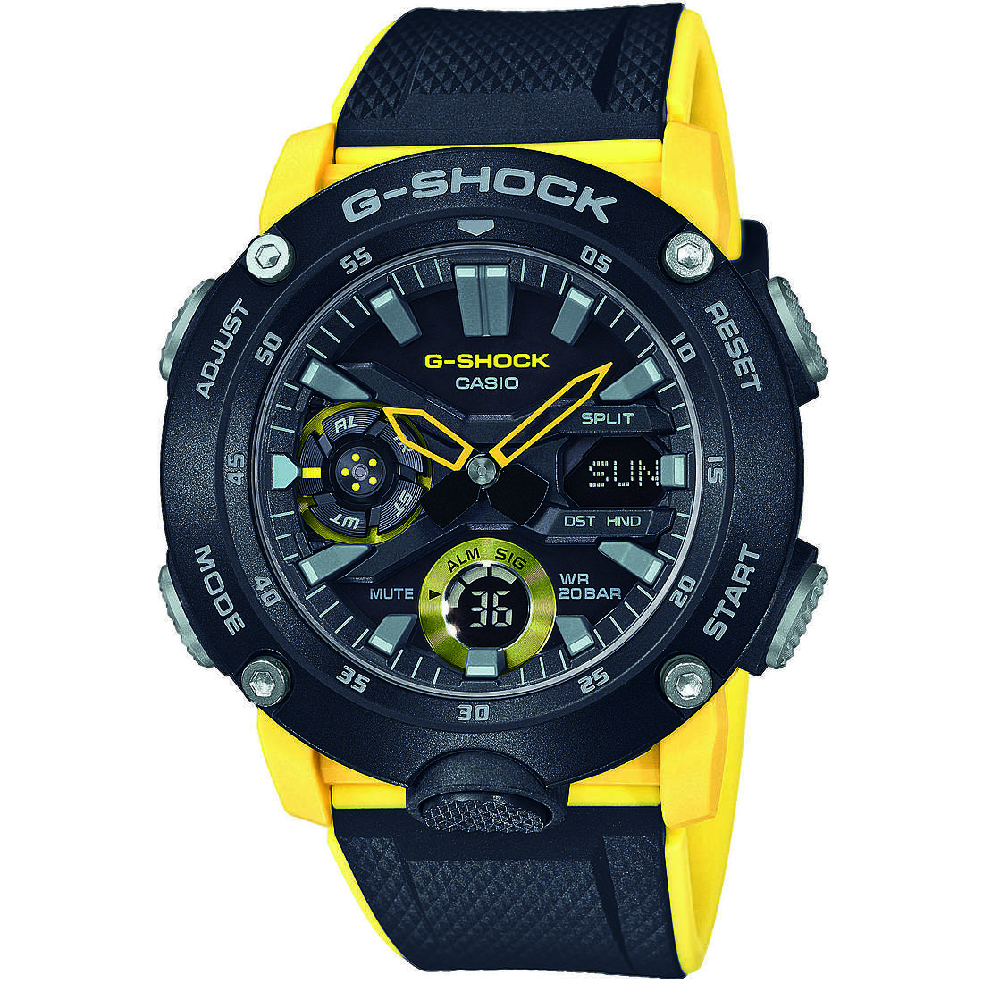 watch multifunction man G-Shock Gs Basic GA-2000-1A9ER