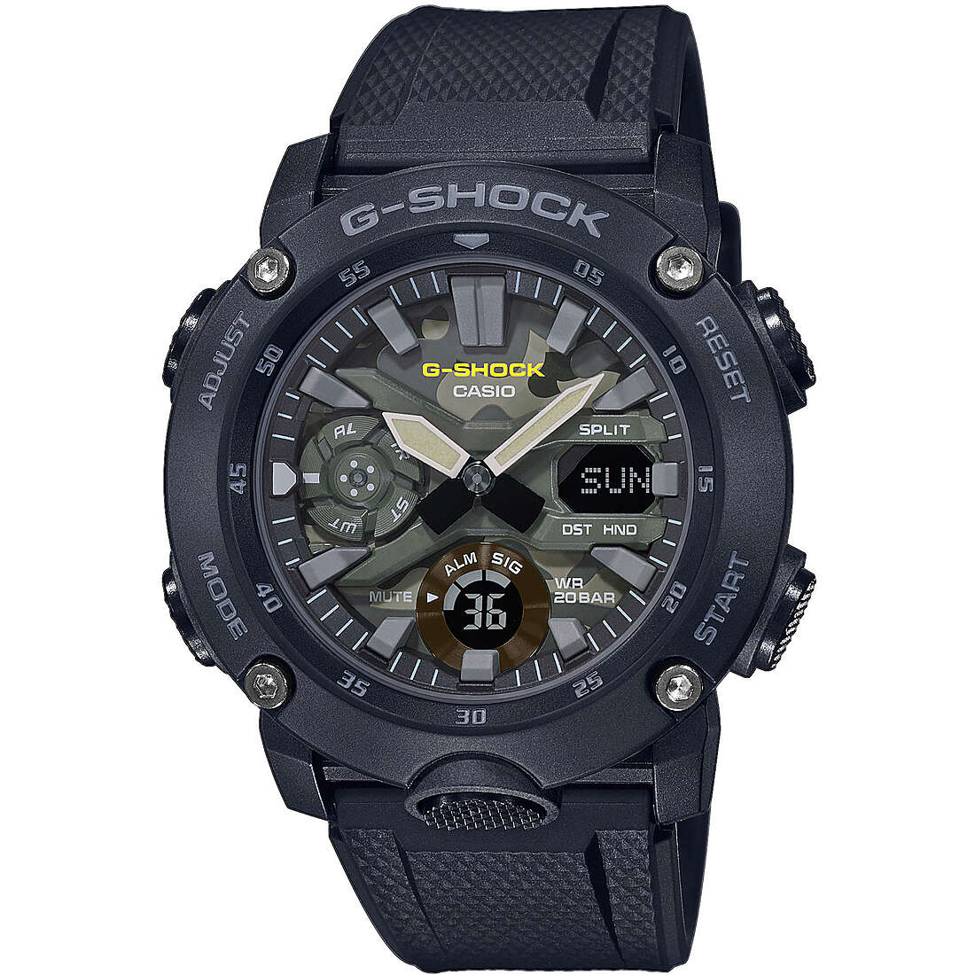 watch multifunction man G-Shock Gs Basic GA-2000SU-1AER
