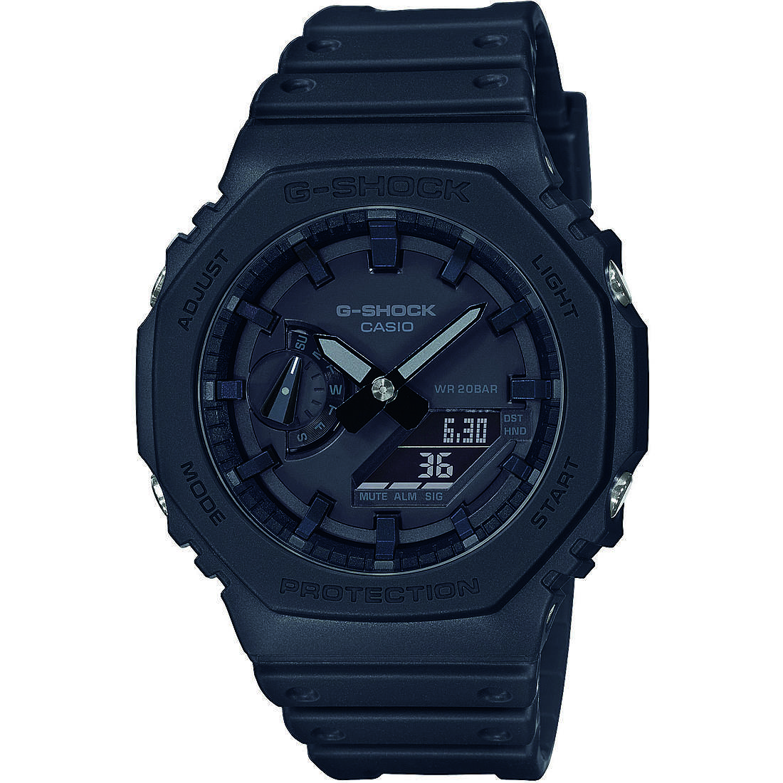 watch multifunction man G-Shock Gs Basic GA-2100-1A1ER