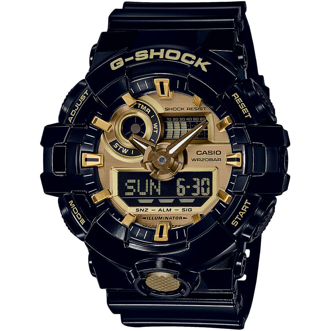 watch multifunction man G-Shock Gs Basic GA-710GB-1AER