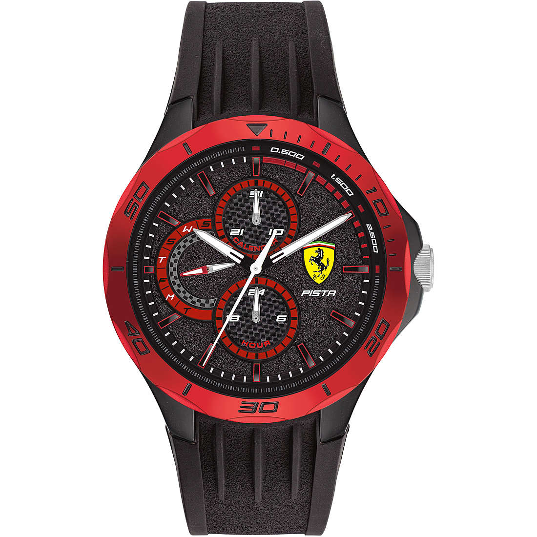 watch multifunction man Scuderia Ferrari Pista FER0830721