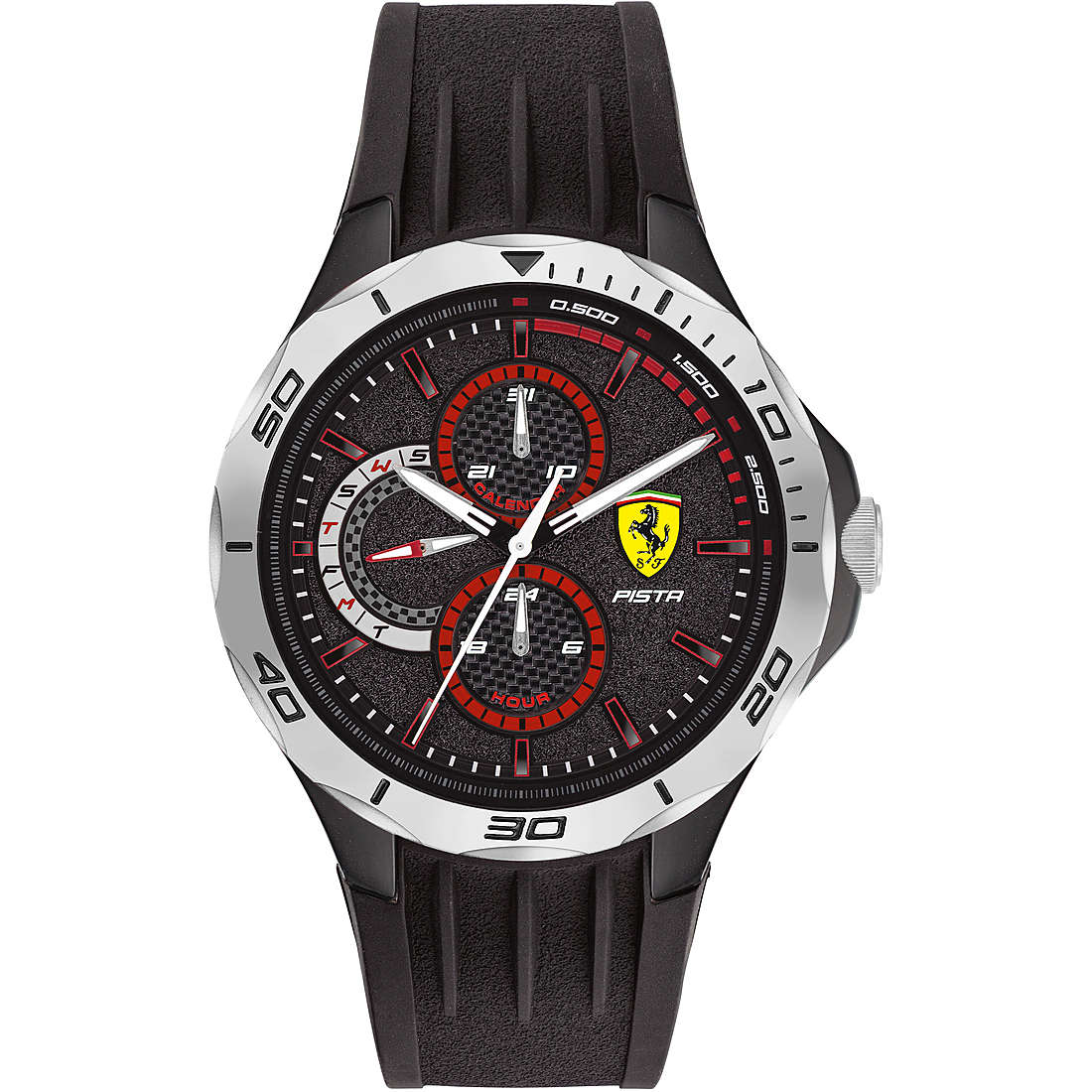 watch multifunction man Scuderia Ferrari Pista FER0830722