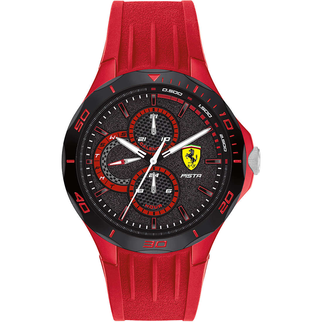 watch multifunction man Scuderia Ferrari Pista FER0830723