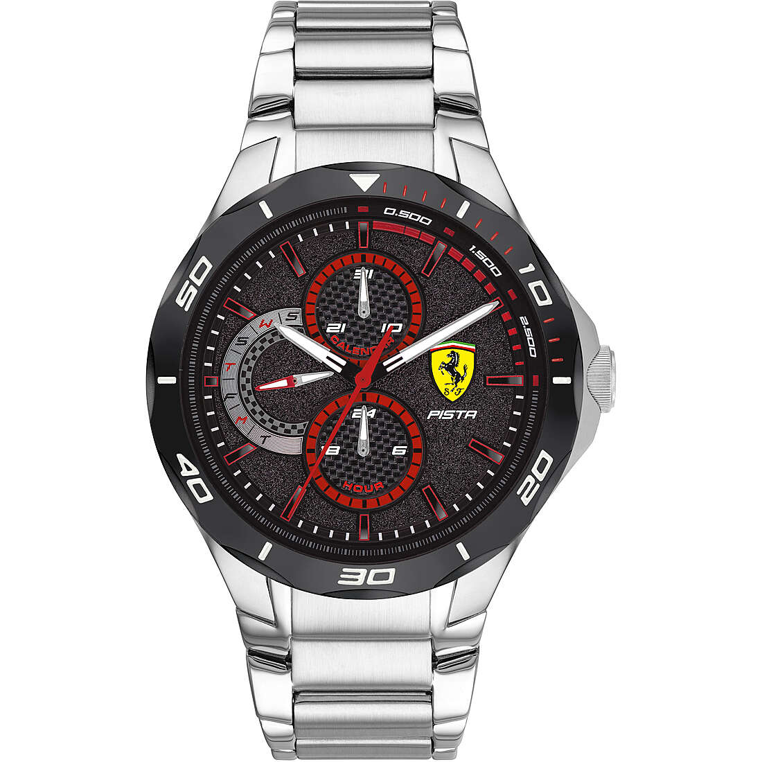 watch multifunction man Scuderia Ferrari Pista FER0830726