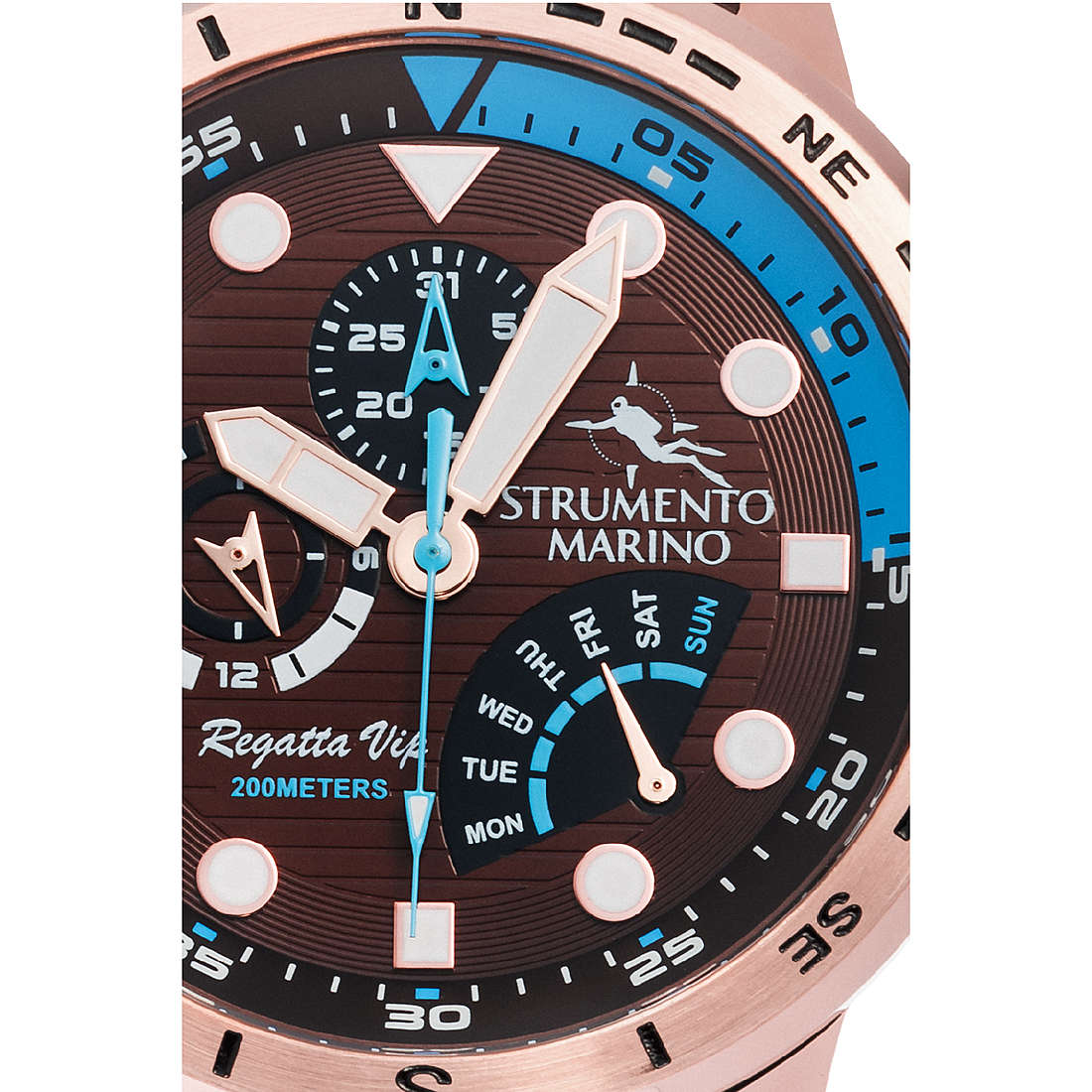watch multifunction man Strumento Marino Regatta Vip SM128S/RG/MR/MR