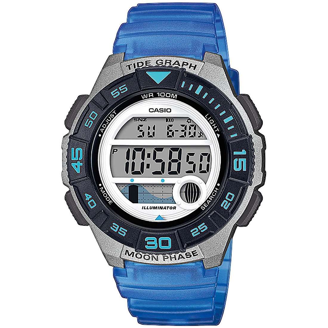 watch multifunction woman Casio Collection LWS-1100H-2AVEF