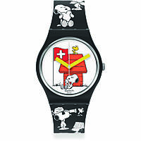 watch only time child Swatch Peanuts SO28Z107
