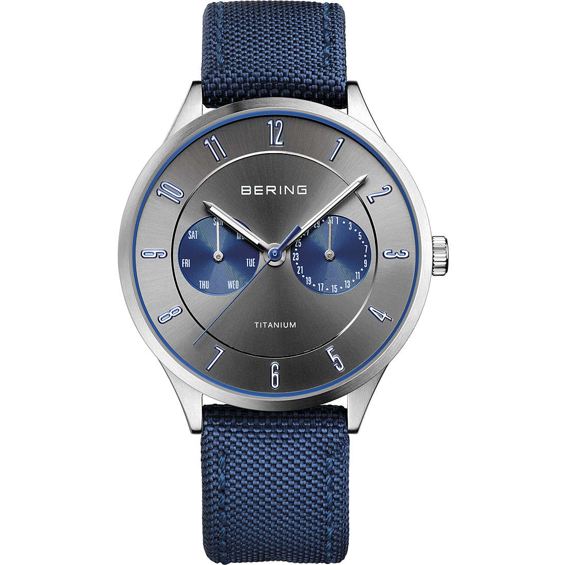 watch only time man Bering Titanium 11539-873