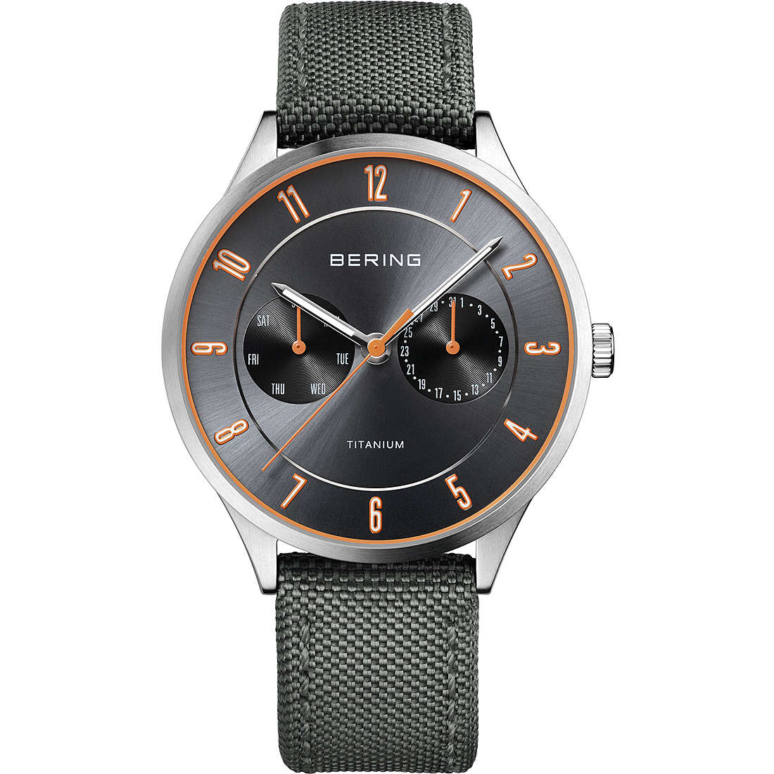 watch only time man Bering Titanium 11539-879