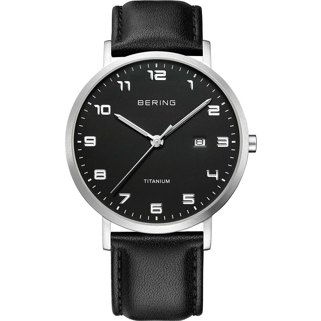 watch only time man Bering Titanium 18640-402