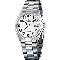 watch only time man Festina Acero Clasico F16374/9