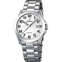 watch only time man Festina Acero Clasico F16376/7