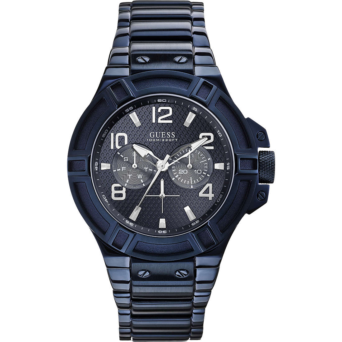 watch only time man Guess Blu W0218G4