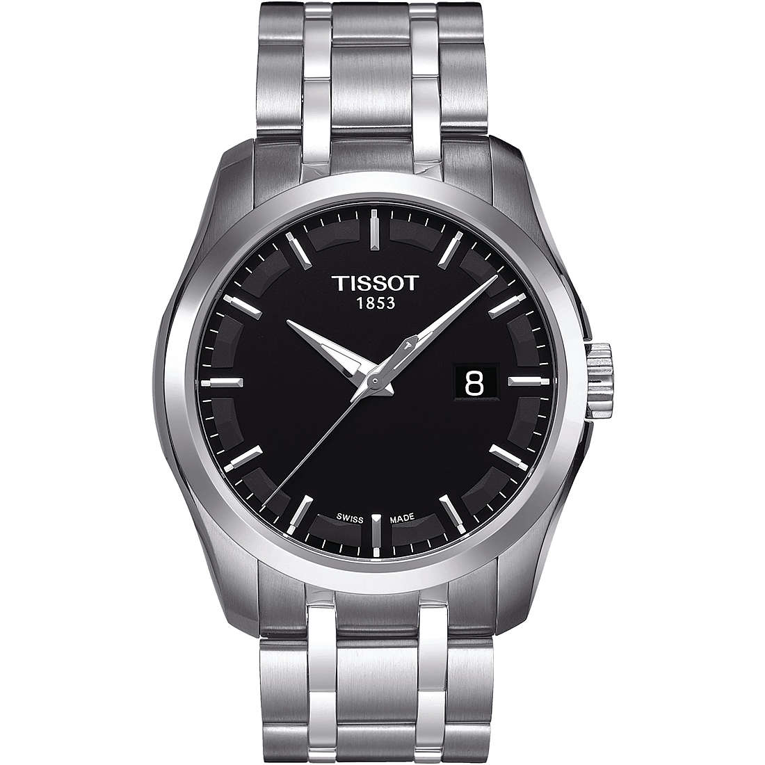 watch only time man Tissot T-Classic Couturier T0354101105100