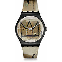 watch only time unisex Swatch Art Journey SUOZ355