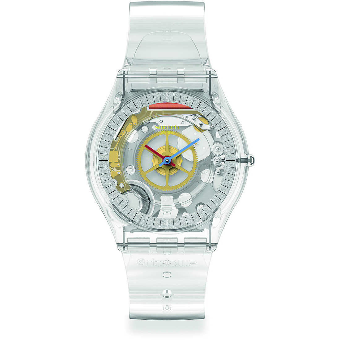 watch only time unisex Swatch Clear SS08K109-S06