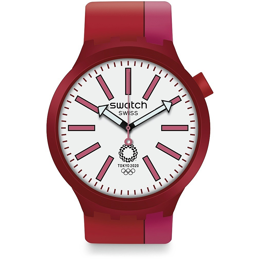 watch only time unisex Swatch Olympics SO27Z101