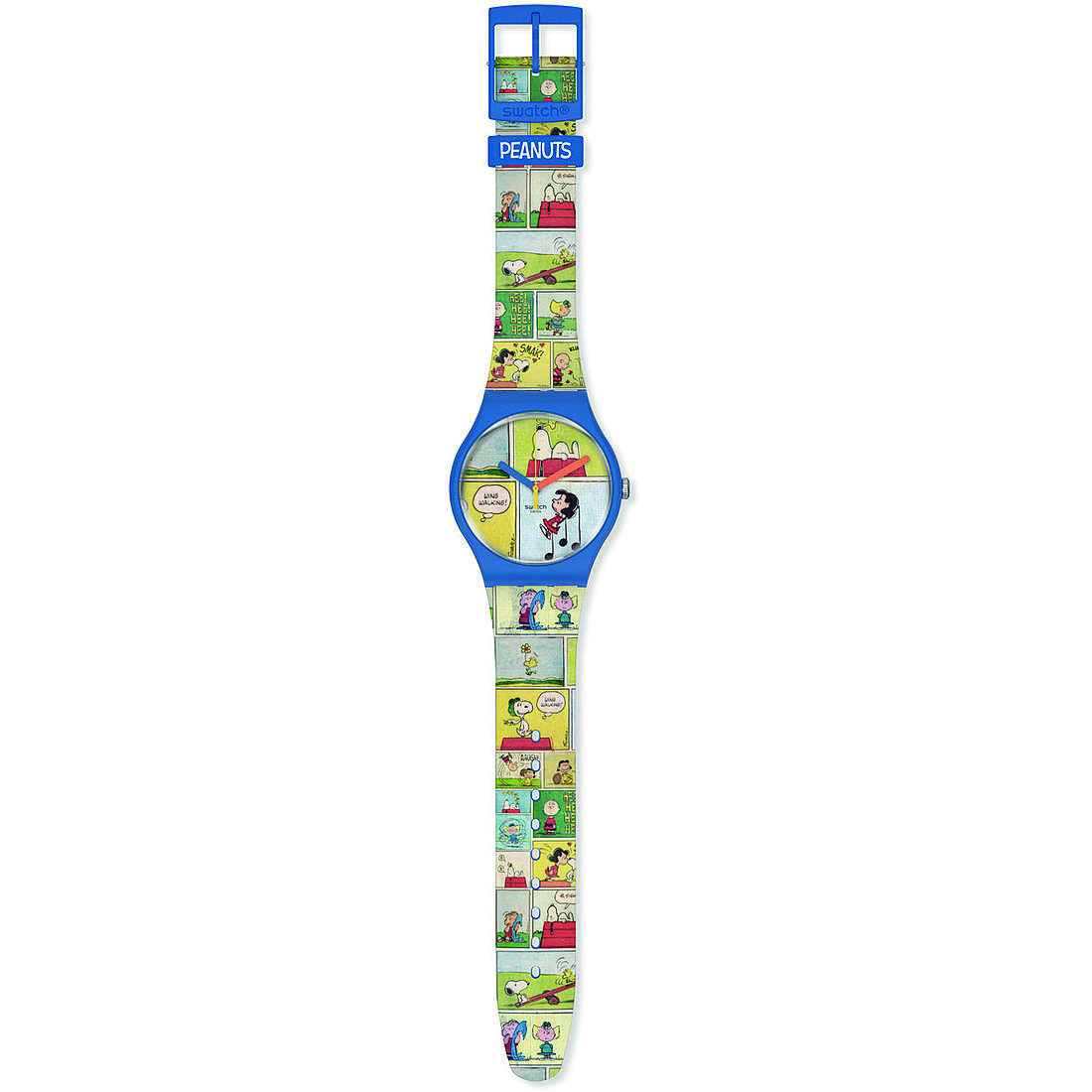 watch only time unisex Swatch Peanuts SO29Z108