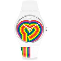 watch only time unisex Swatch San Valentino SUOW171