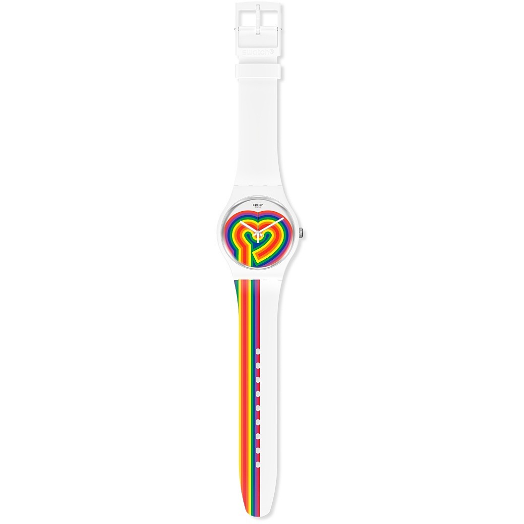 watch only time unisex Swatch San Valentino SUOW171