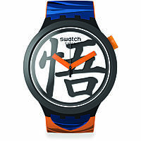 watch only time unisex Swatch Swatch X DragonBall Z SB01Z101
