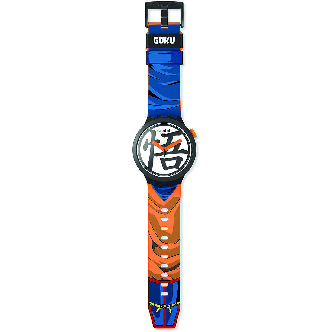 watch only time unisex Swatch Swatch X DragonBall Z SB01Z101