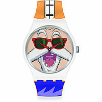 watch only time unisex Swatch Swatch X DragonBall Z SUOZ346