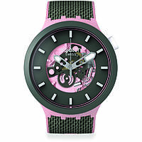 watch only time unisex Swatch The January Collection SB05P100