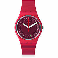 watch only time unisex Swatch The October Collection SO28R400