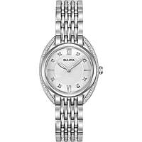 watch only time woman Bulova Curv Diamonds 96R212