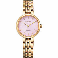 watch only time woman Citizen Round EM0993-82X