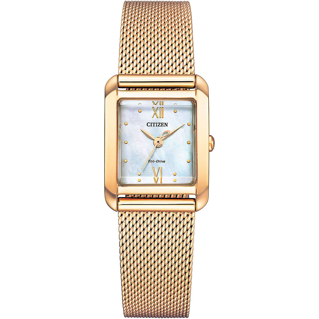 watch only time woman Citizen Square EW5593-64D