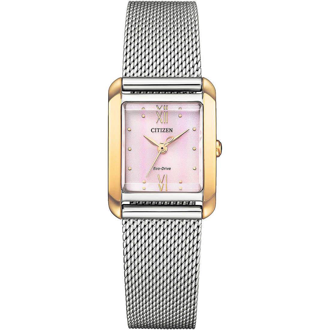 watch only time woman Citizen Square EW5596-66X