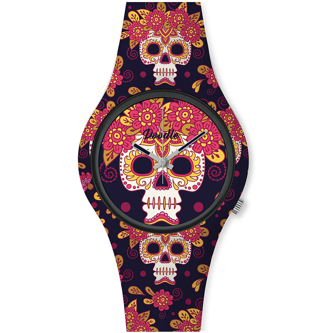 watch only time woman Doodle Santa Muerte Mood DO35015