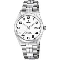 watch only time woman Festina Acero Clasico F20437/1