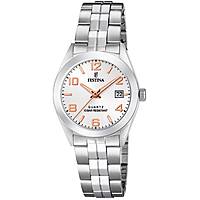 watch only time woman Festina Acero Clasico F20438/4
