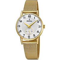 watch only time woman Festina Acero Clasico F20573/1