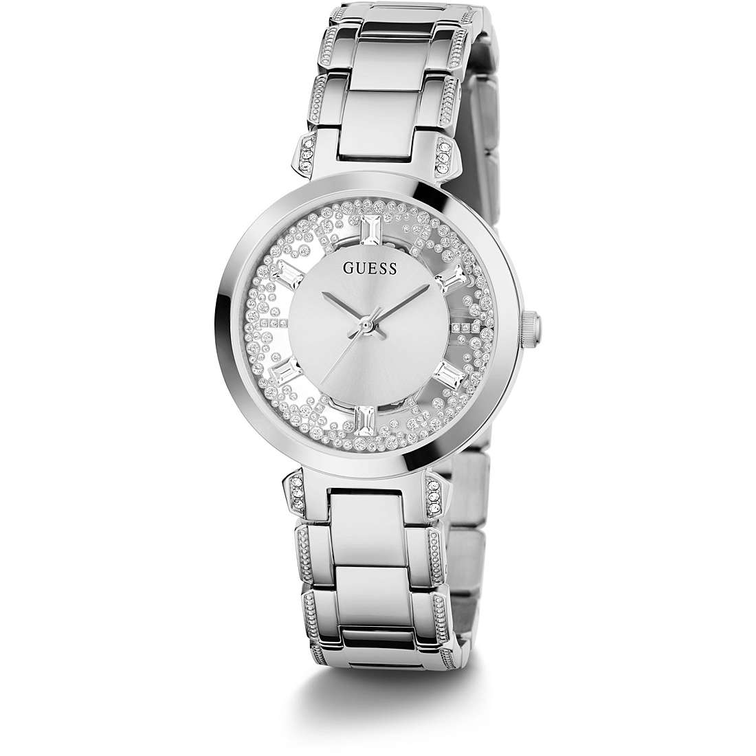watch only time woman Guess Crystal Clear GW0470L1