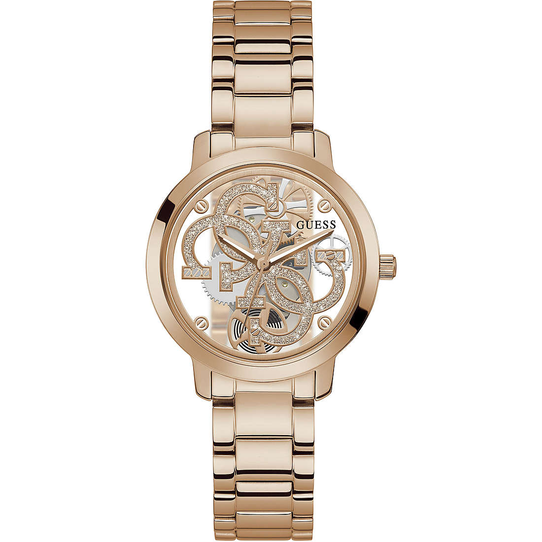 watch only time woman Guess Quattro Clear GW0300L3