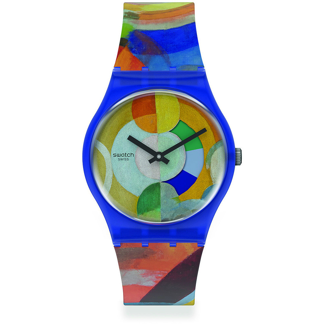 watch only time woman Swatch Centre Pompidou GZ712