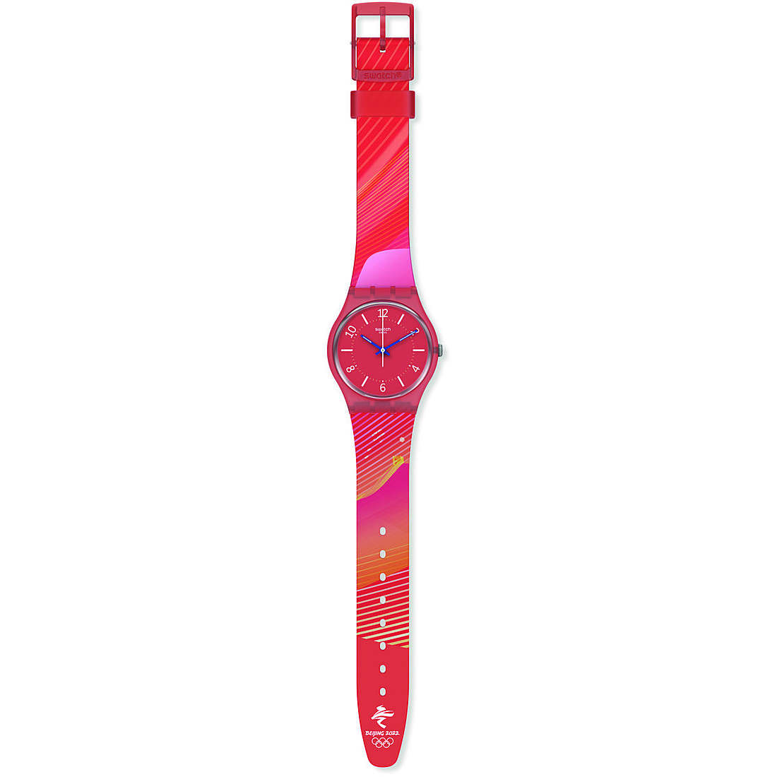 watch only time woman Swatch Olympics SO28Z105