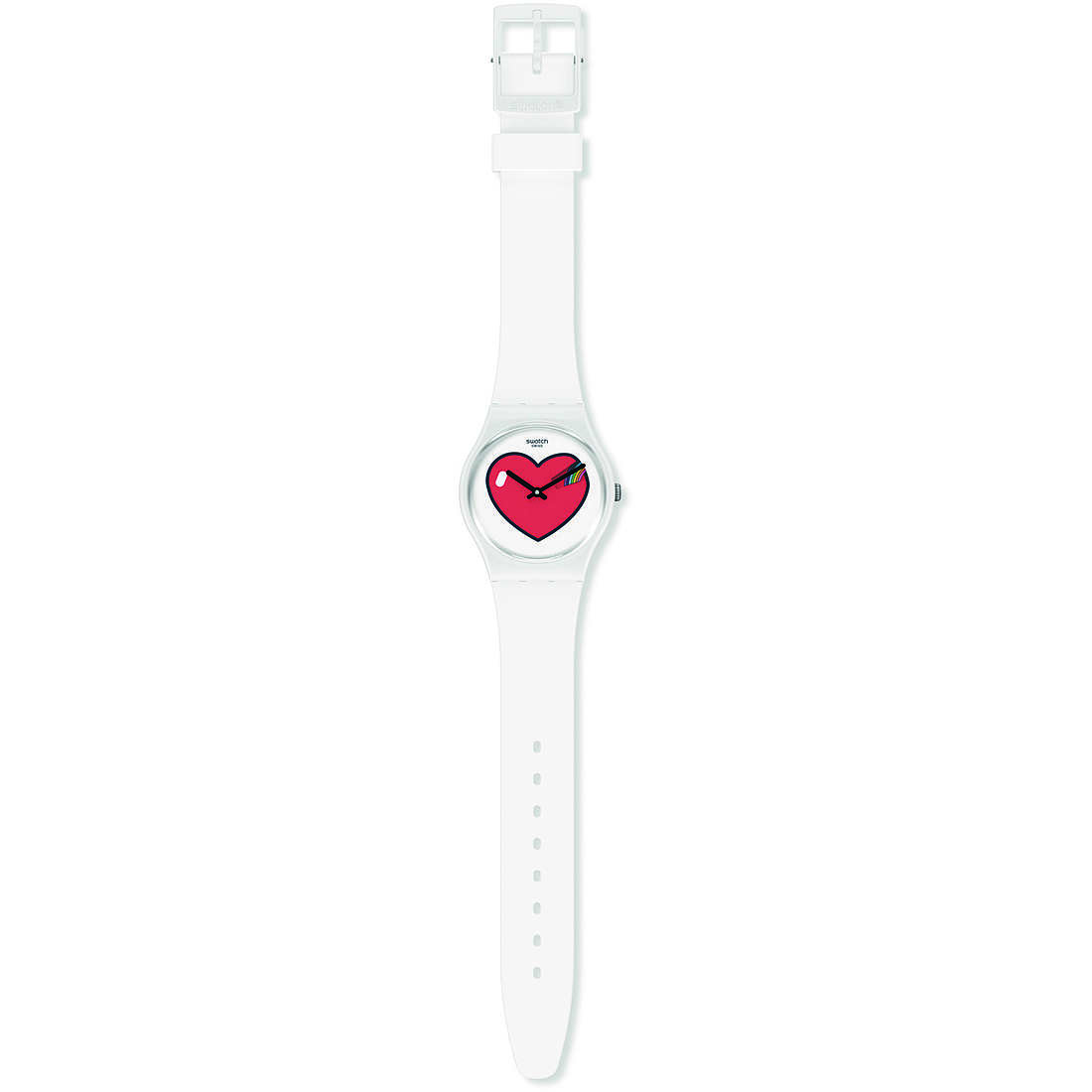 watch only time woman Swatch San Valentino GW718