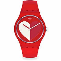 watch only time woman Swatch San Valentino SO29Z112