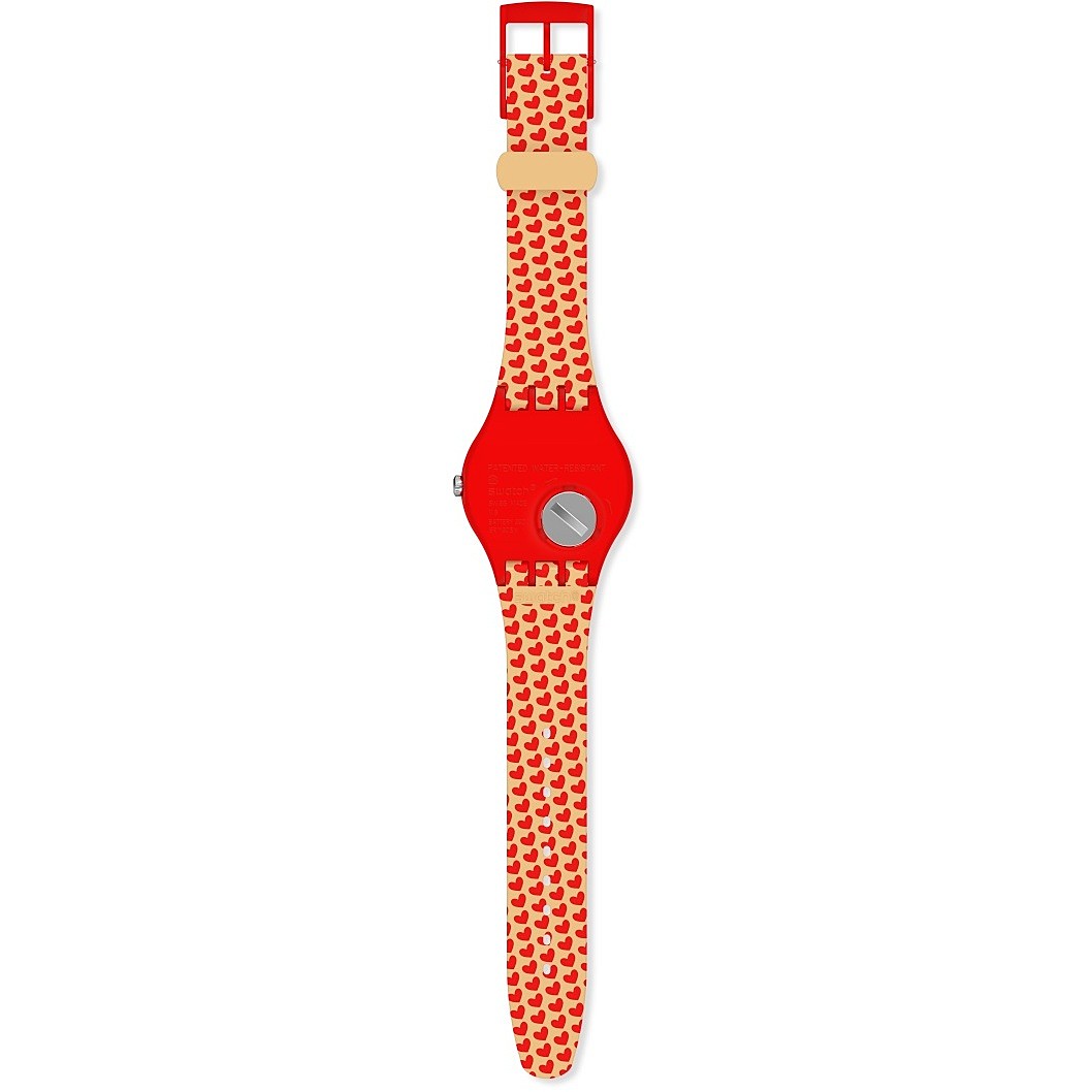 watch only time woman Swatch San Valentino SUOZ718