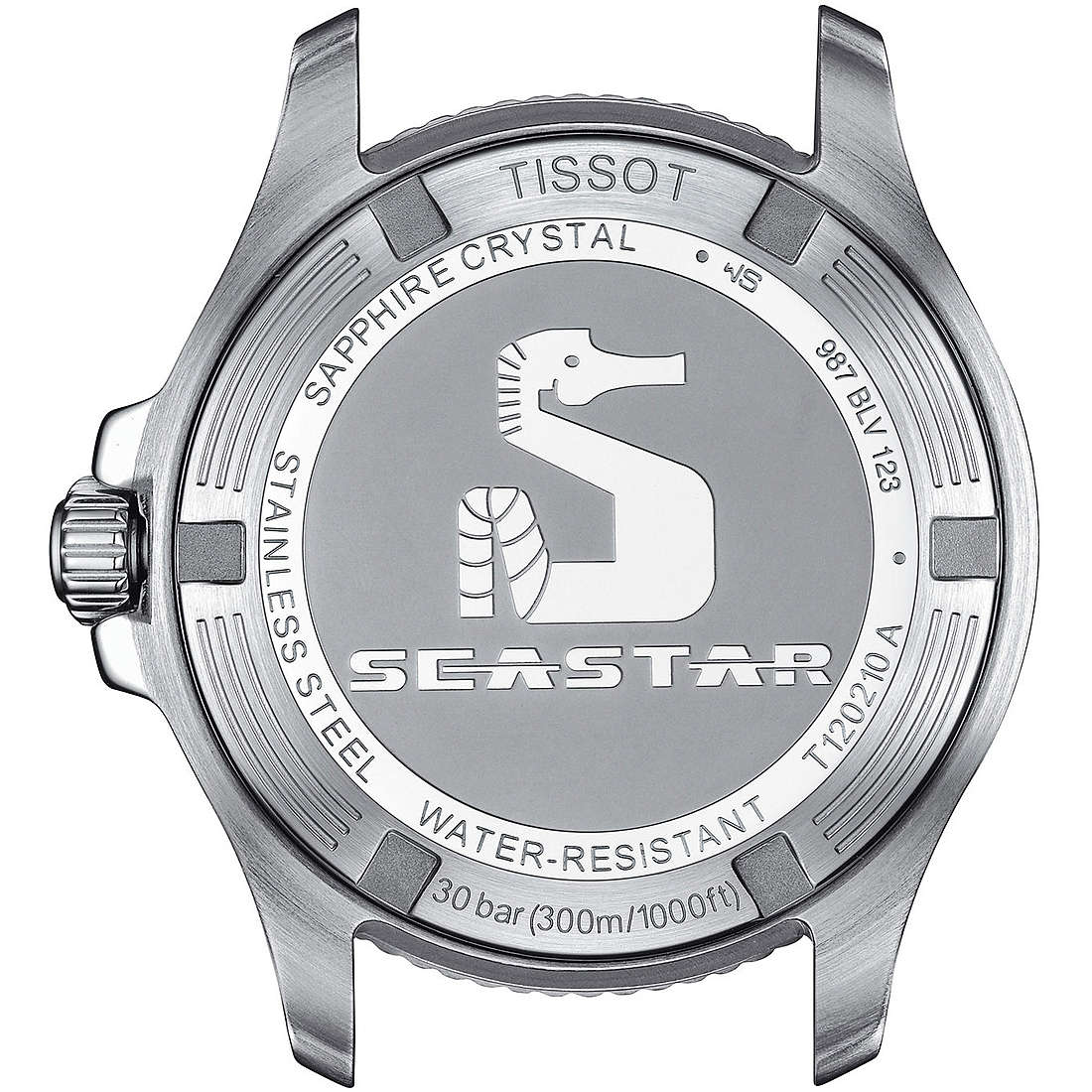 watch only time woman Tissot T-Sport Seastar 1000 T1202101101100