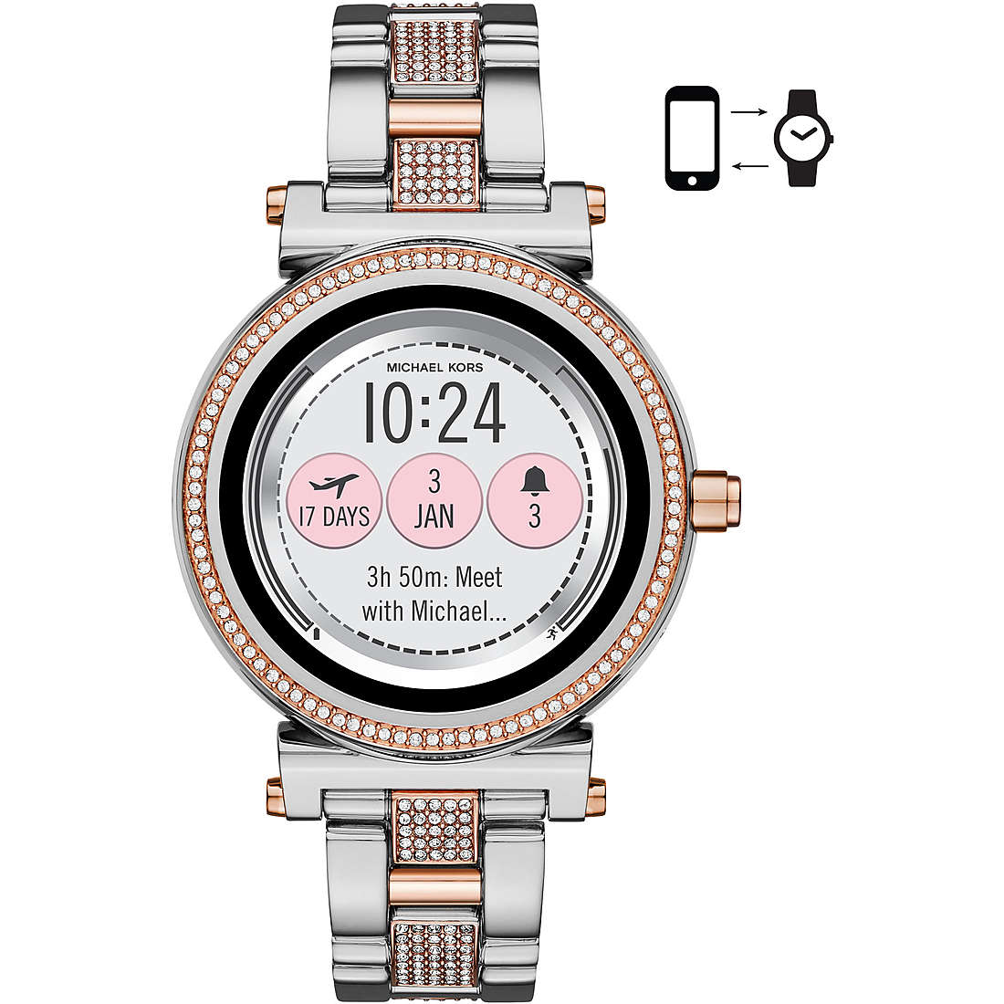 watch Smartwatch woman Michael Kors Sofie MKT5040