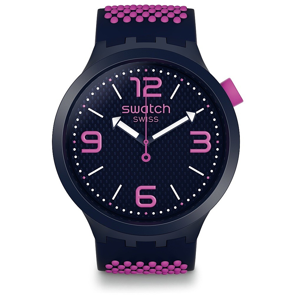 watch Swatch pink only time Big Bold SO27N103