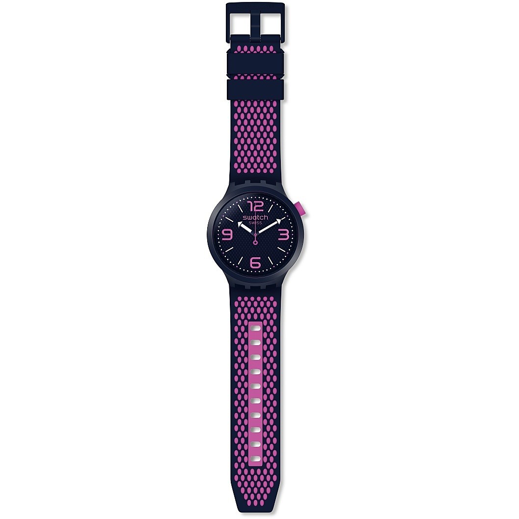 watch Swatch pink only time Big Bold SO27N103